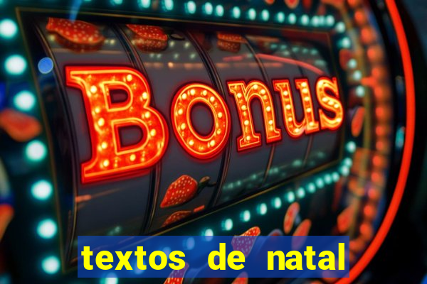 textos de natal para imprimir